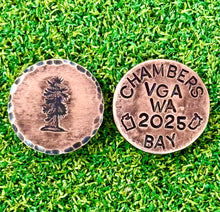 Load image into Gallery viewer, VGA WA 2025 Chambers Bay Commemorative Ball Marker
